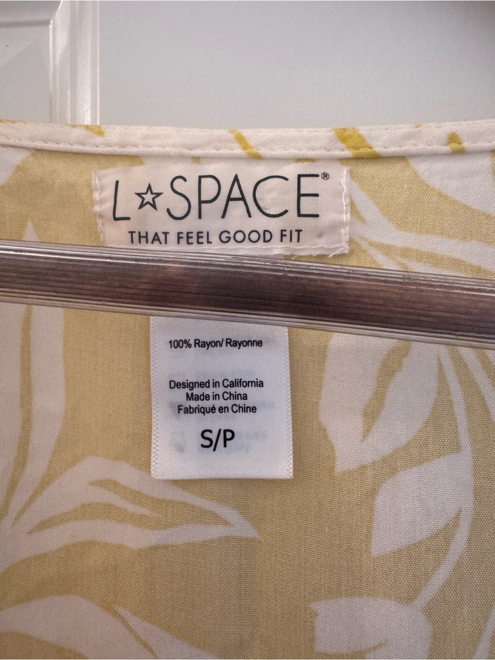 L*Space Pfeiffer Cover-Up Wrap Dress Womens Size Small - Picture 4 of 4